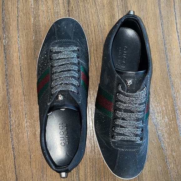 MENS Gucci- T.Sparkle/Nero G 07 - Picture 12 of 17